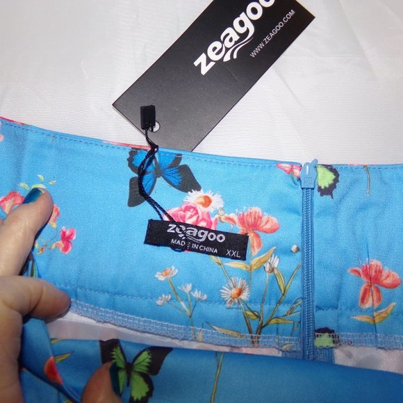 Woman's or girls Zeagoo Skirt Size LLX Multicolor - Picture 6 of 7